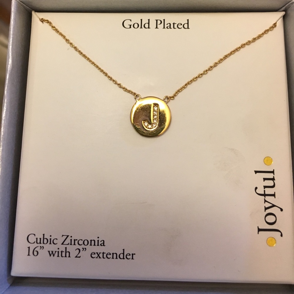 NEW J Necklace